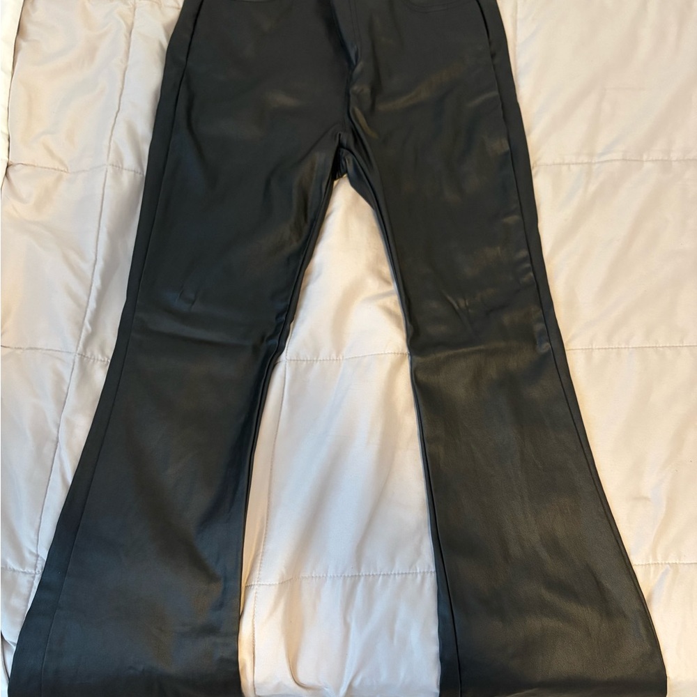 SHEIN Black Flared Pants